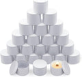 YJHSS 24 Pack 4 oz White Candle Tins with Lids, Tinplate